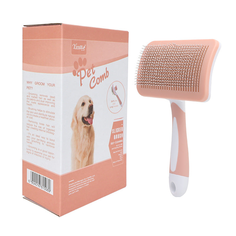 A pet comb needle hair combing tool