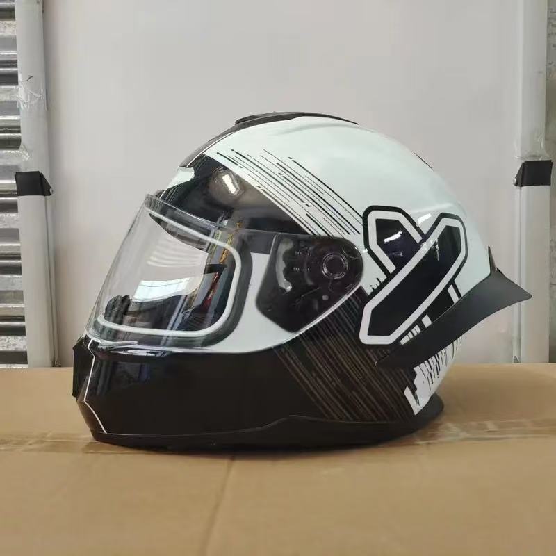 A locomotive helmet