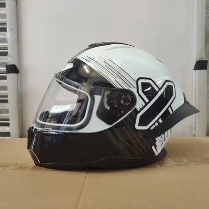 A locomotive helmet