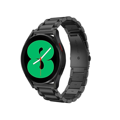 A For Samsung Galaxy Watch 7 Stainless Steel Watch with Metal 40/42/46 mm Solid Steel Strap