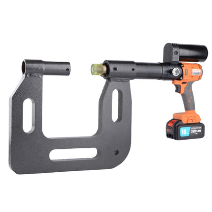A rechargeable lithium battery hydraulic hole opener bridge punching machine C-shaped steel hole punching electric box stainless steel channel steel hole opener