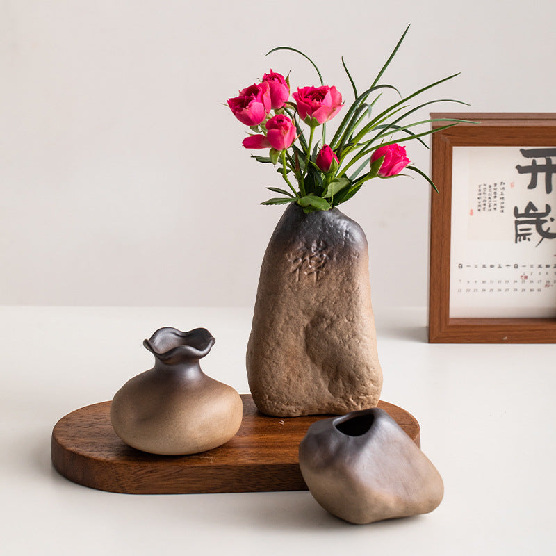 A ceramic vase ornament