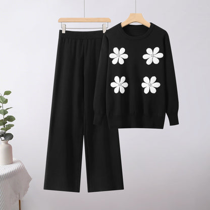 A two-piece knitted set