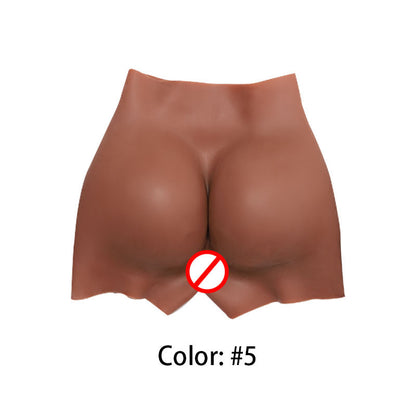 A open-file pure silicone hot-selling hip-rich hip artifact fake yin pants fake butt fake lady drag pants