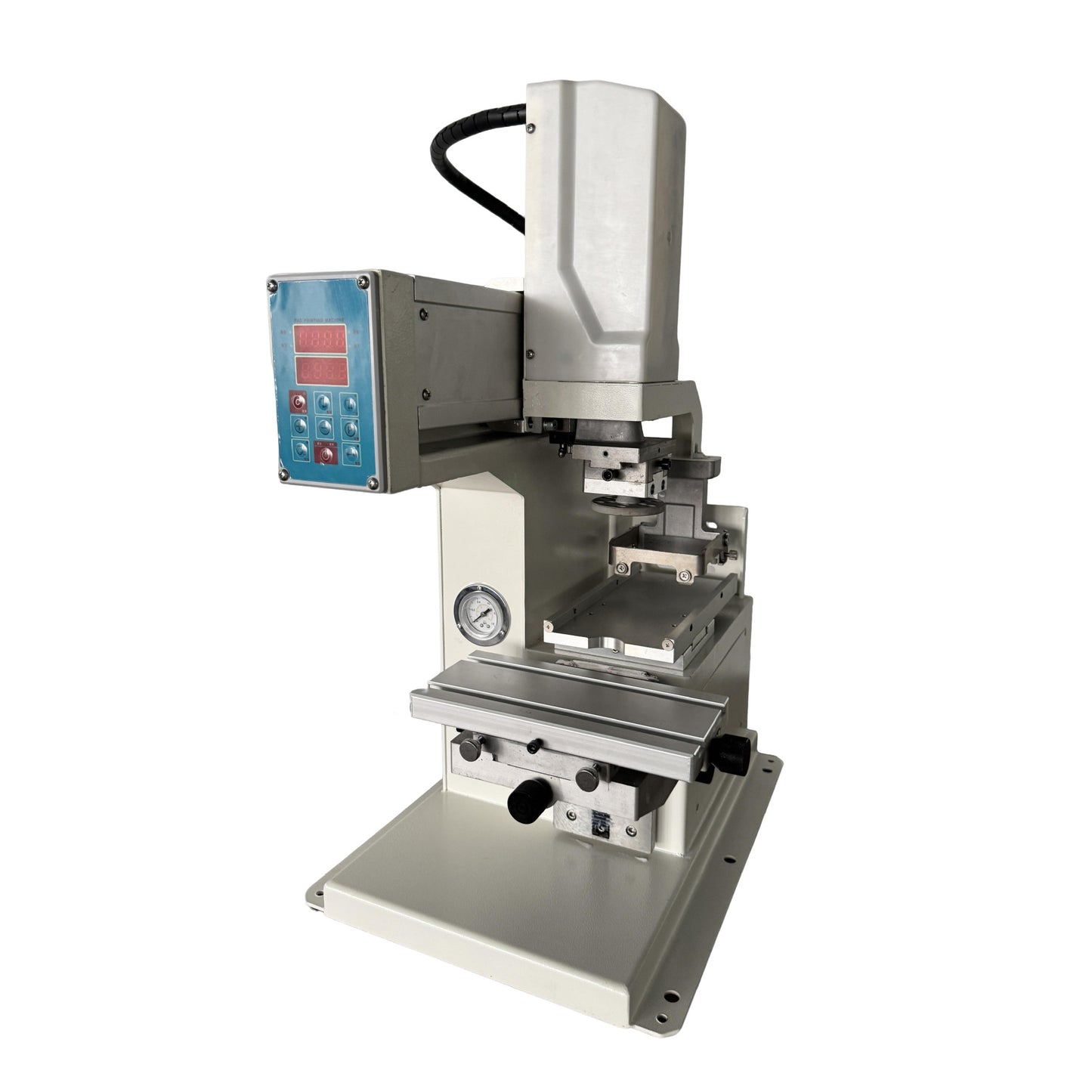 A new desktop pneumatic oil cup pad printing machine small semi-automatic ink printing machine stationer