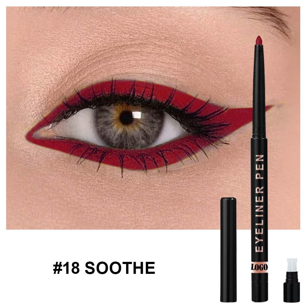 A eyeliner Color eyeliner pen —— Customizable logo MOQ 100 pieces