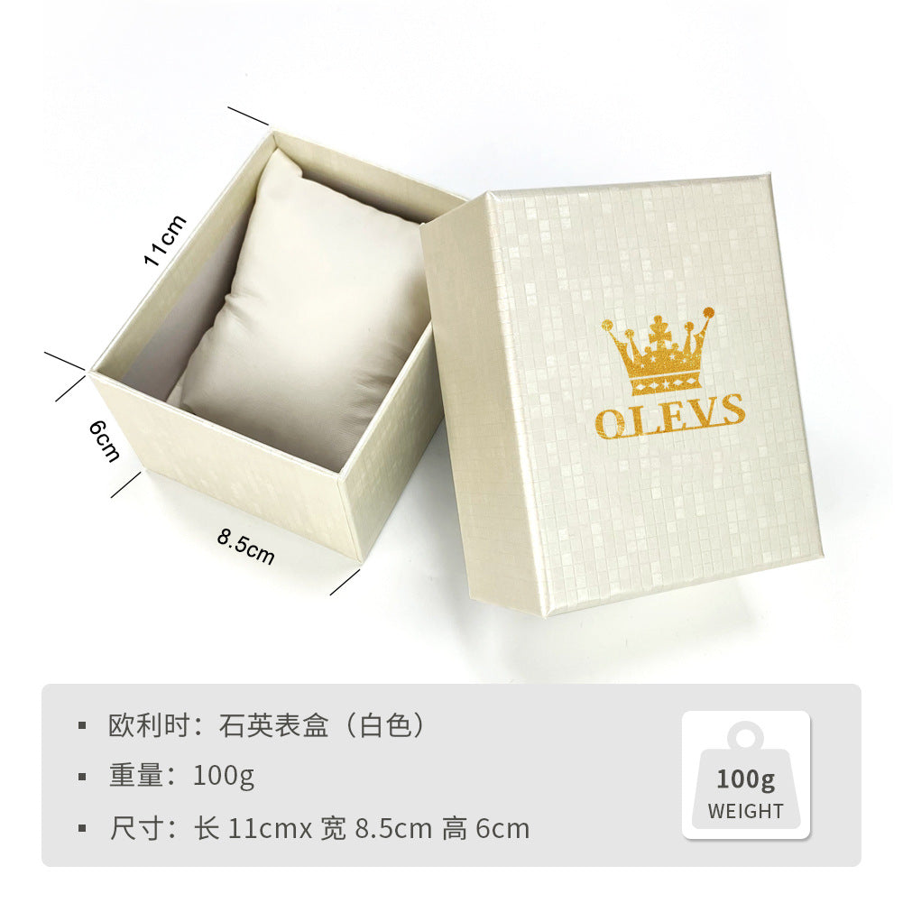 Custom watch design A watch packaging box gift bag set