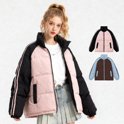 A Winter coat for men and women of the same style