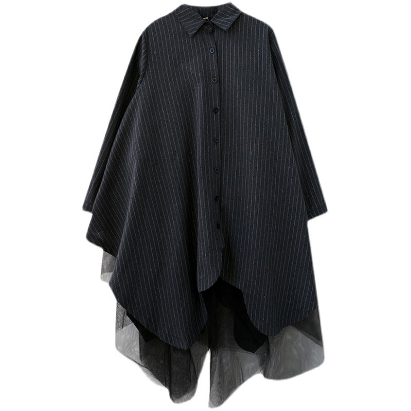A long shirt jacket