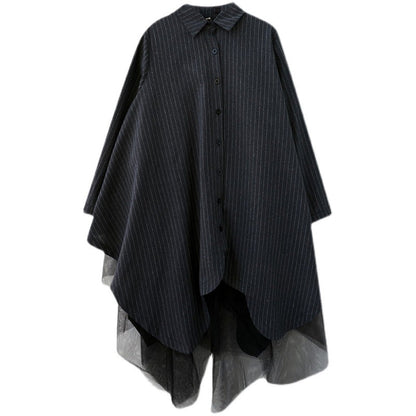 A long shirt jacket