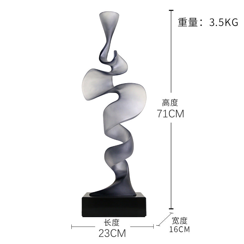 A resin decorative ornament