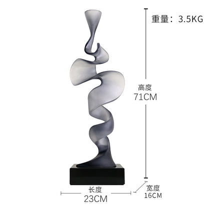 A resin decorative ornament