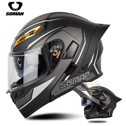 A locomotive helmet