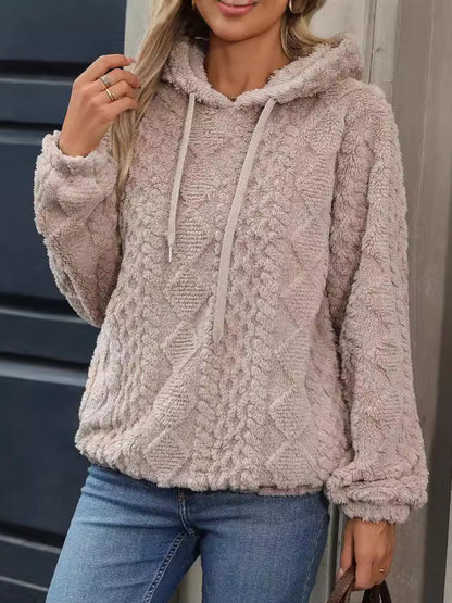 A hooded top