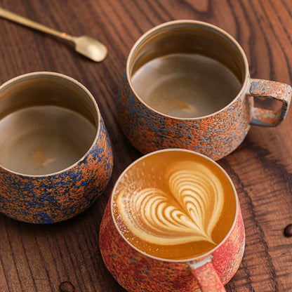 A ceramic cup