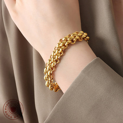 A necklace bracelet jewelry
