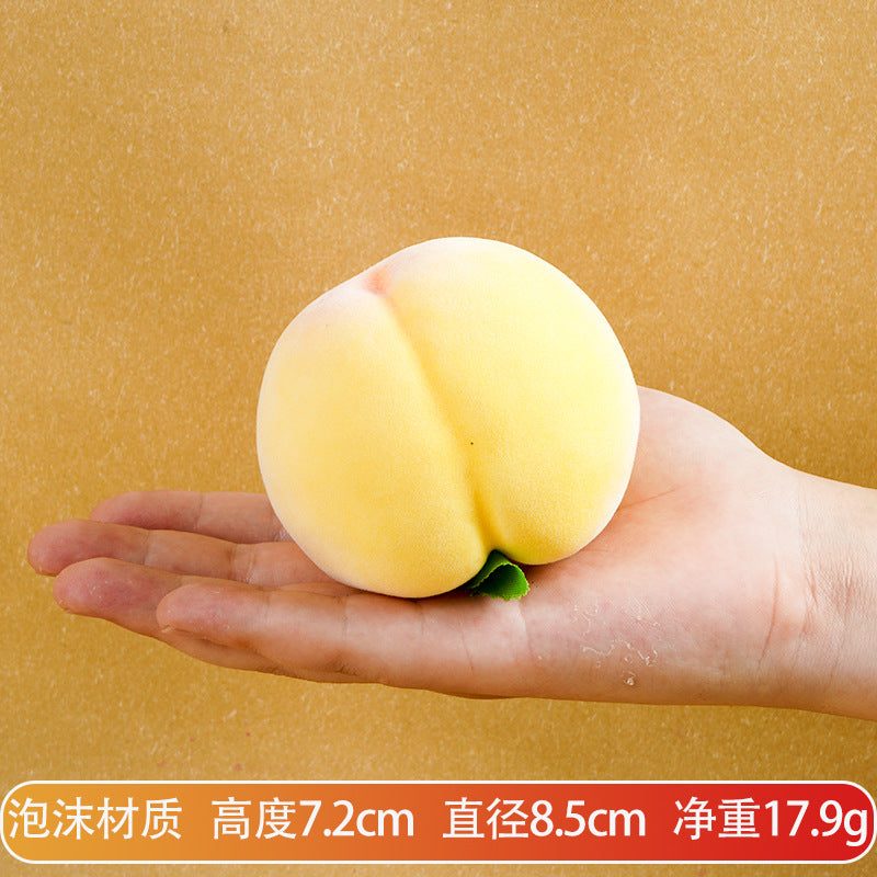 A Simulated fruits, fake fruits, apples, oranges, oranges, models, plastic decorations, ornaments, shooting props, children's teaching aids