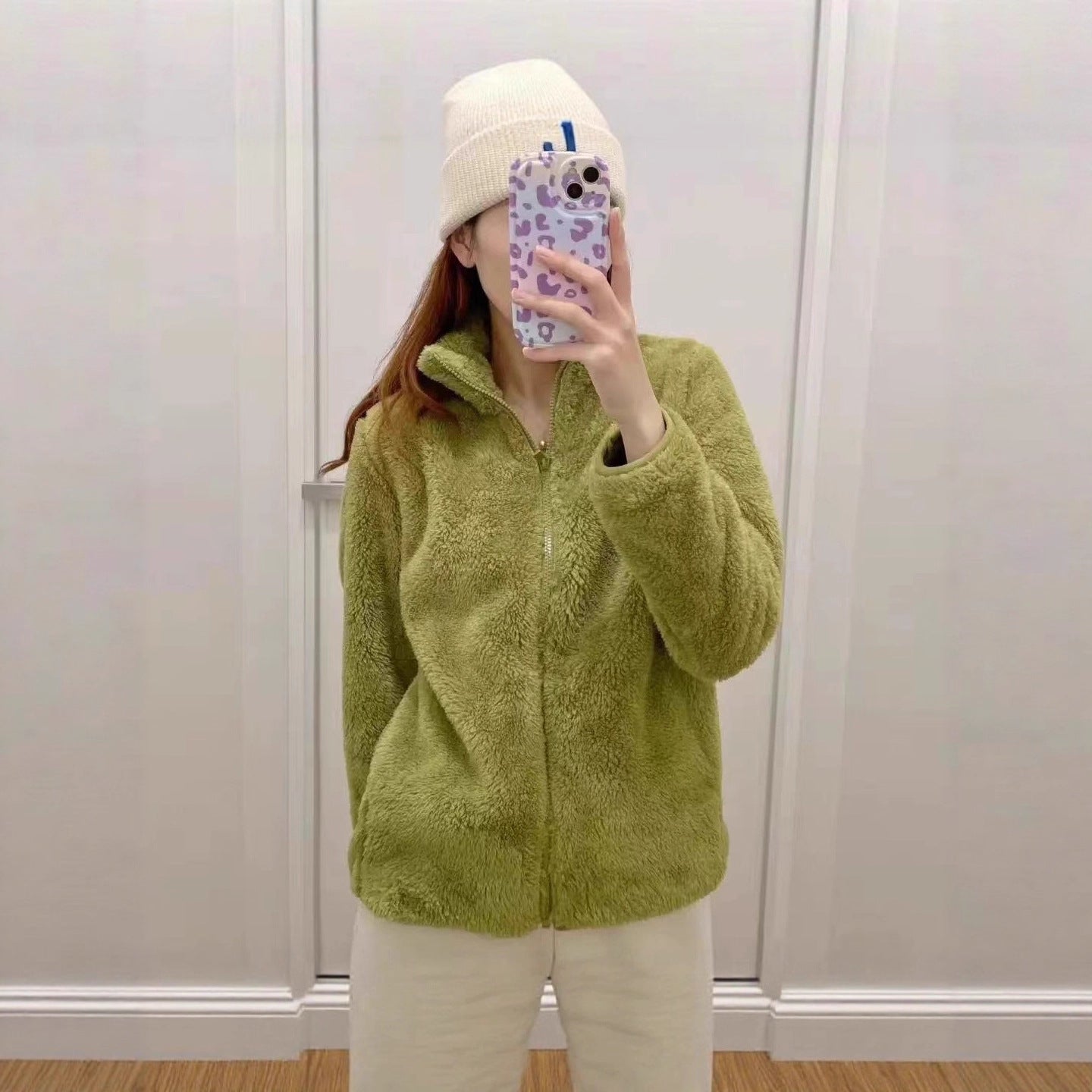 A winter jacket