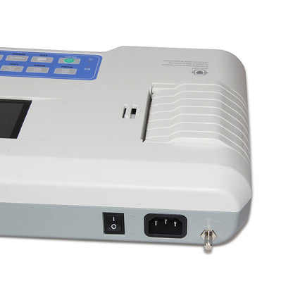 A electrocardiograph lead ECG detection recorder