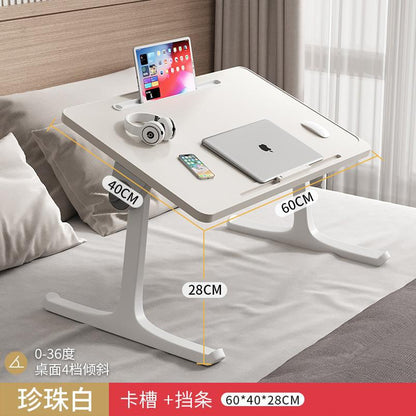A folding table, bedroom, bay window, desk, household foldable table, dormitory bed table, lazy bed, balcony small storage