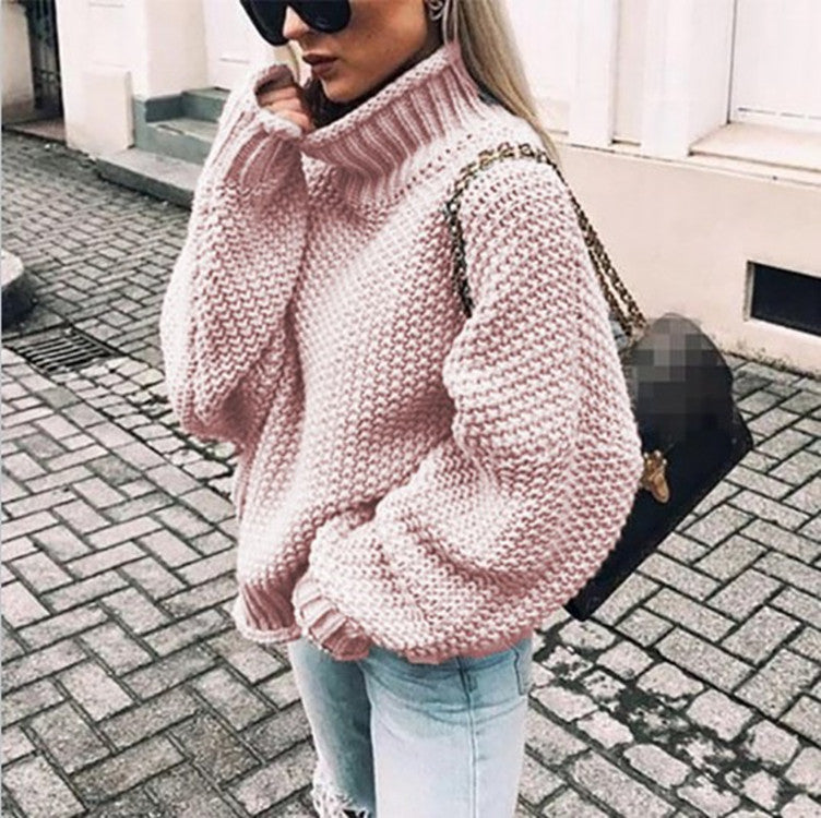 A sweater knitted sweater