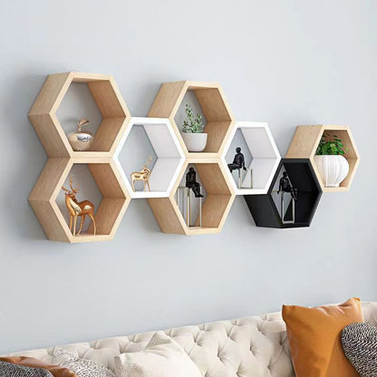A grid wall wall rack