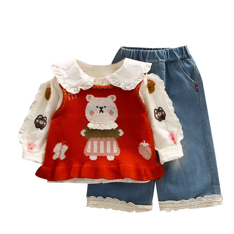 A children's set three-piece set