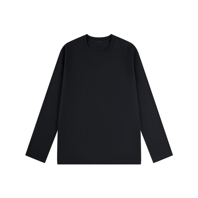 A cotton long-sleeved top