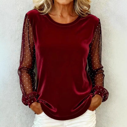 A Women's Long Sleeve Top
