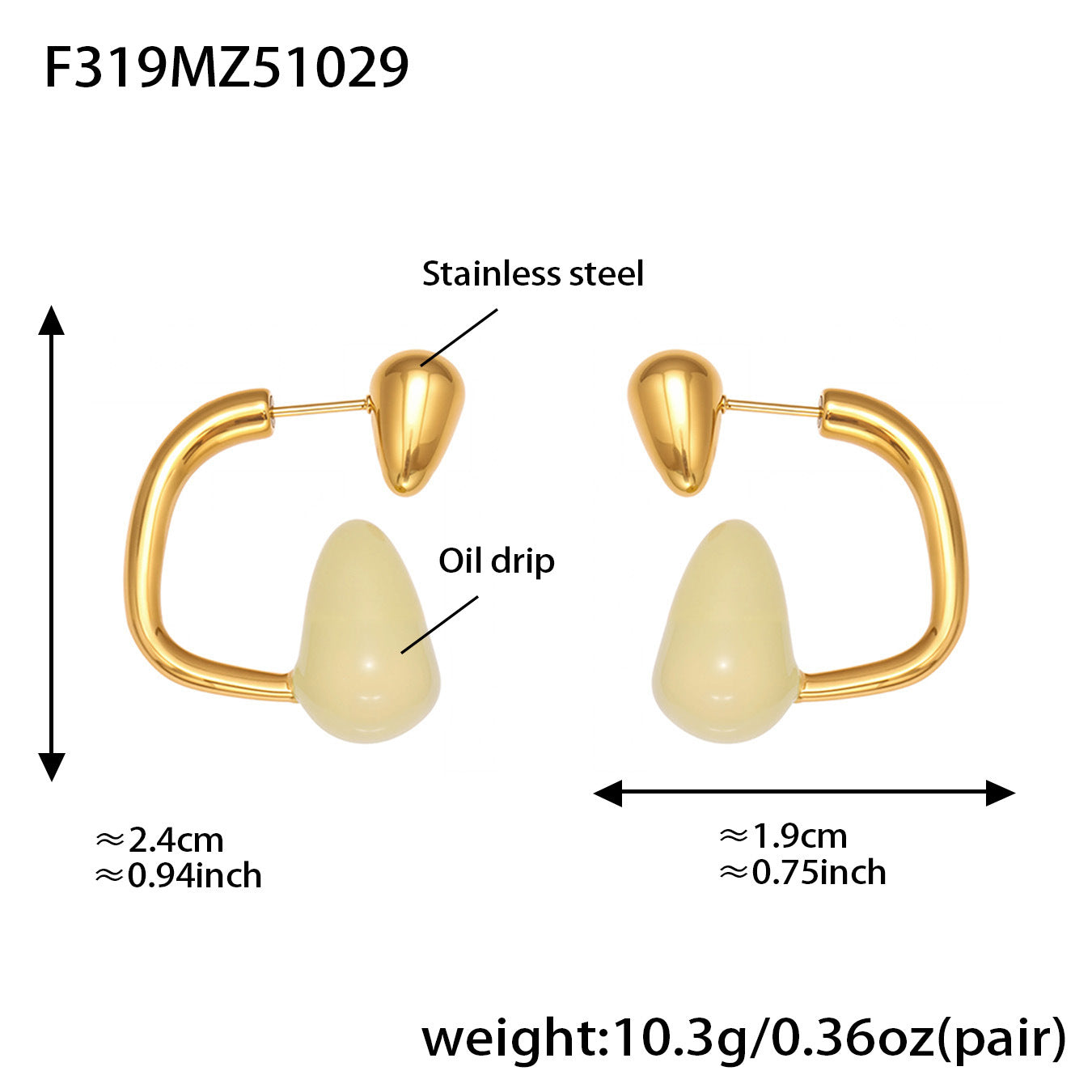A stud earrings jewelry