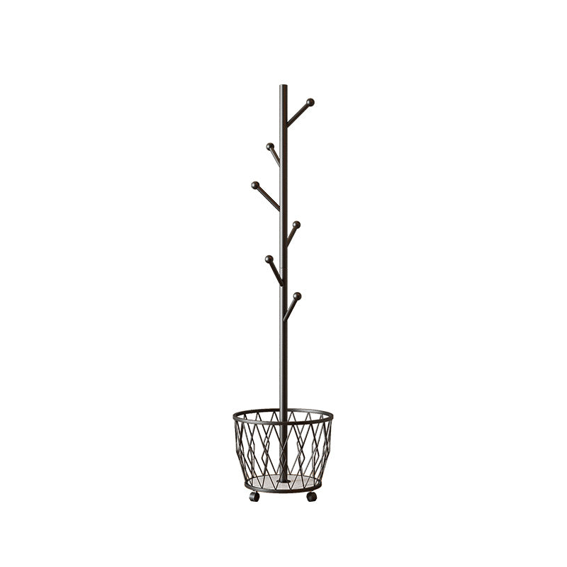 A hanger floor bedroom modern light luxury coat rack Internet celebrity hanger Nordic rack with wheel mobile shelf