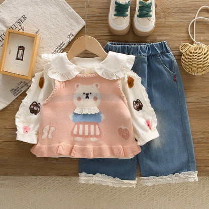 A children's set three-piece set