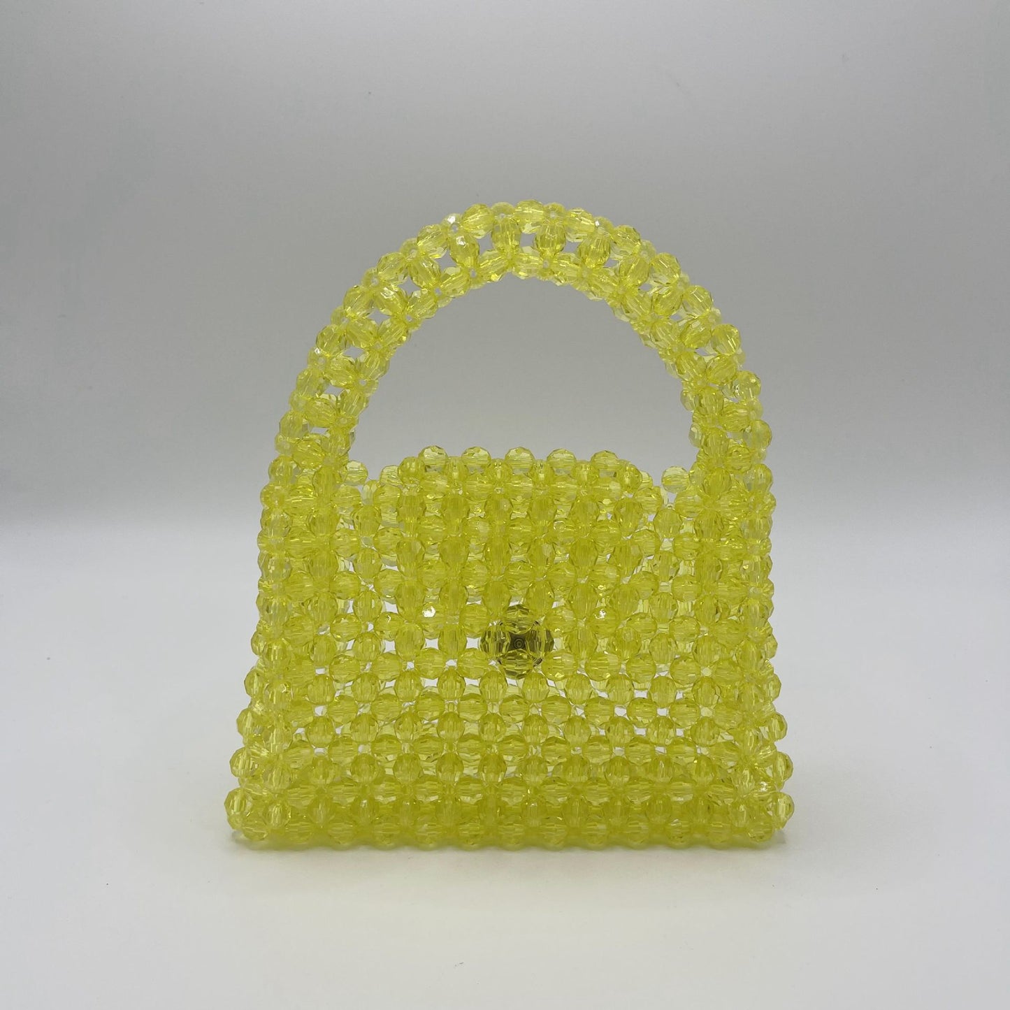A niche design bag women's summer high-value girlfriends with the same multi-color cut beaded bag handmade DIY handbag