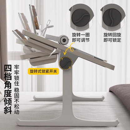 A folding table, bedroom, bay window, desk, household foldable table, dormitory bed table, lazy bed, balcony small storage
