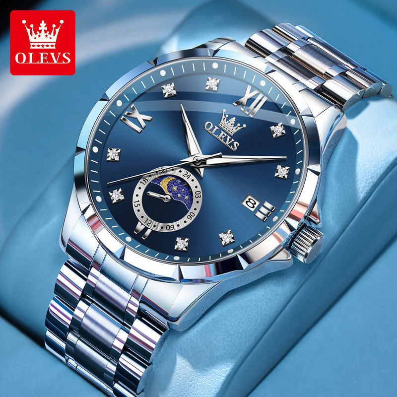 Custom watch design A Watch Diamond Calendar Quartz Watch