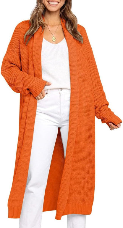A knit sweater jacket