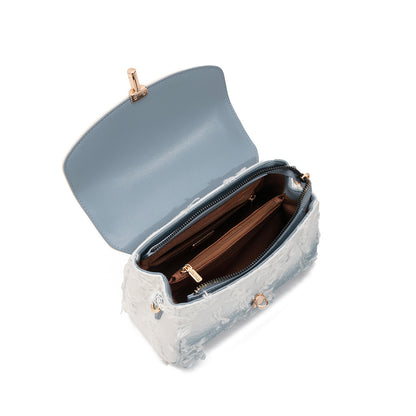 A Chinese style small satchel niche versatile oblique span shoulder handbag (free pendant) 23278 fashion and leisure