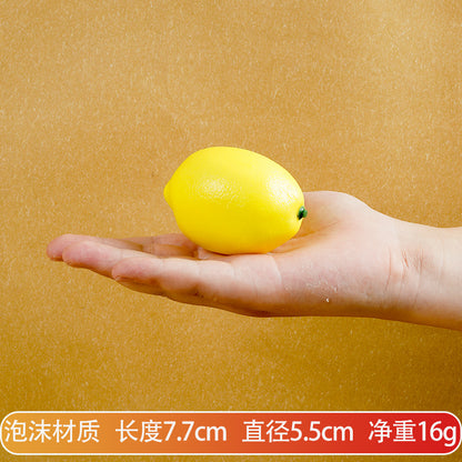 A Simulated fruits, fake fruits, apples, oranges, oranges, models, plastic decorations, ornaments, shooting props, children's teaching aids