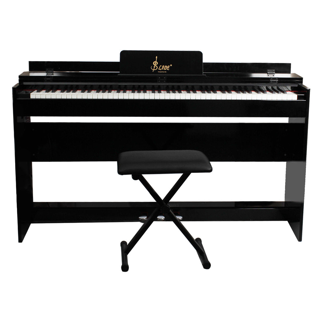 A electric piano 88-key heavy hammer digital piano Adult beginner professional digital electronic piano Vertical smart home