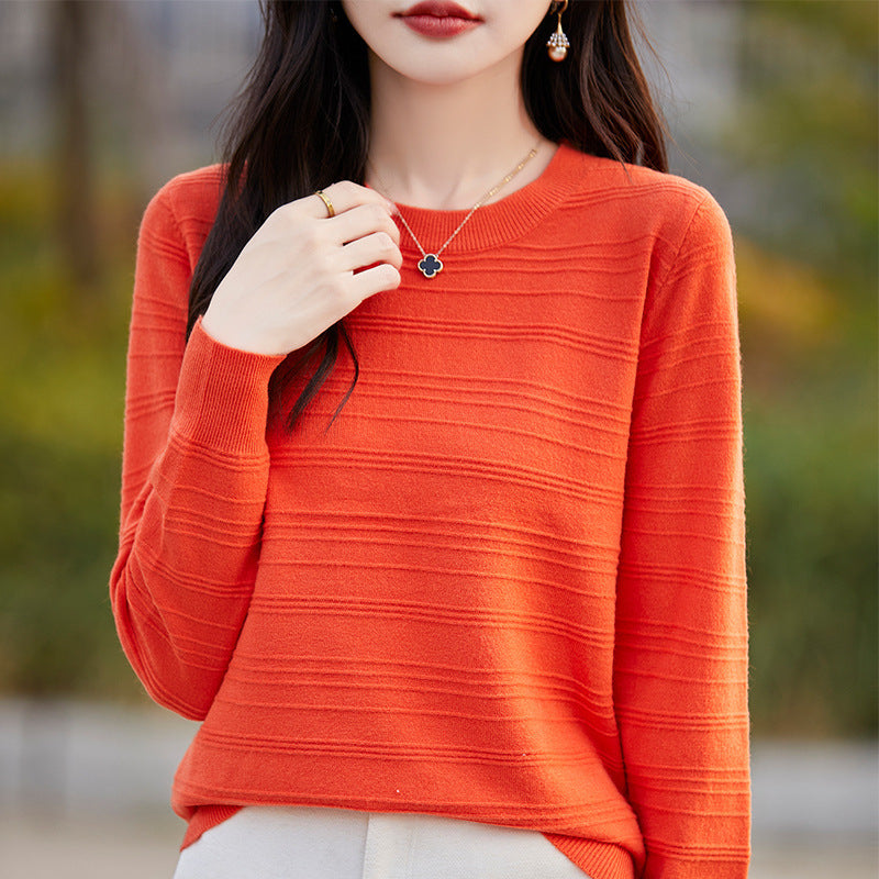 A knit top