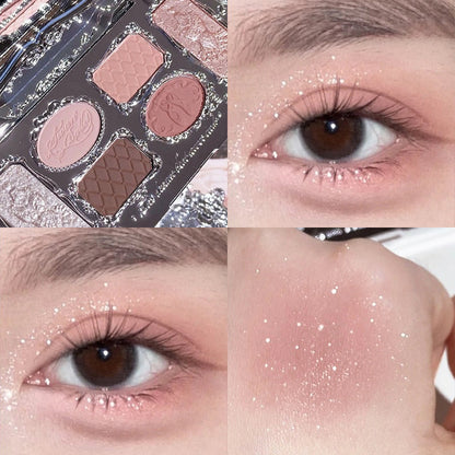 A new product,  Sweetheart Bear eyeshadow, Swan Cloud Shoulder, strawberry, all series of stores can be self-organized gift boxes.