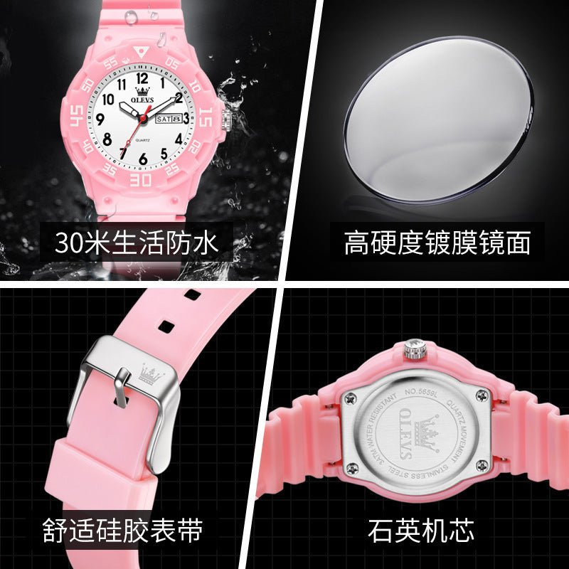 Custom watch design A silicone strap watch