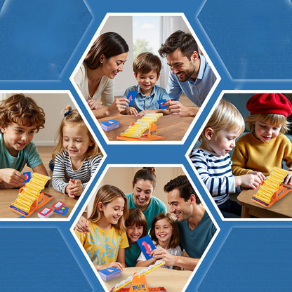 A seesaw board game