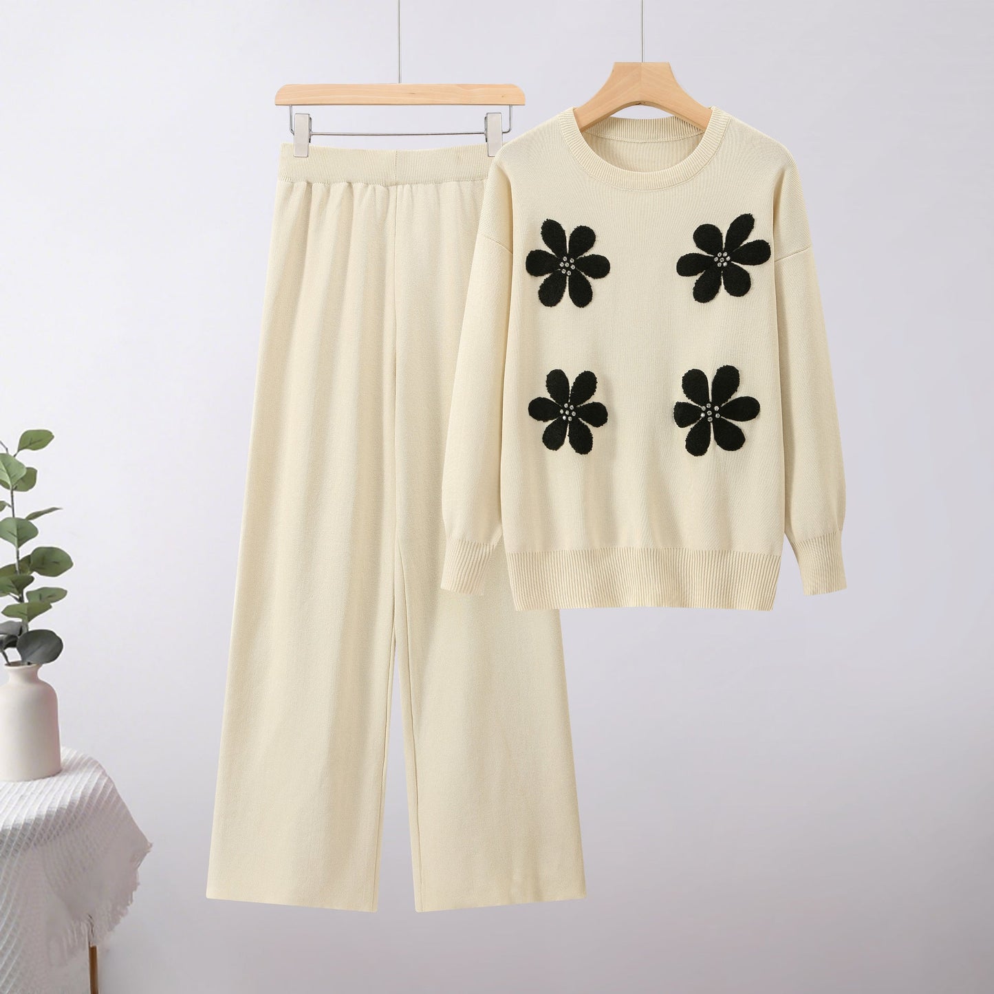 A two-piece knitted set