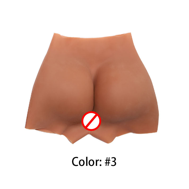 A open-file pure silicone hot-selling hip-rich hip artifact fake yin pants fake butt fake lady drag pants