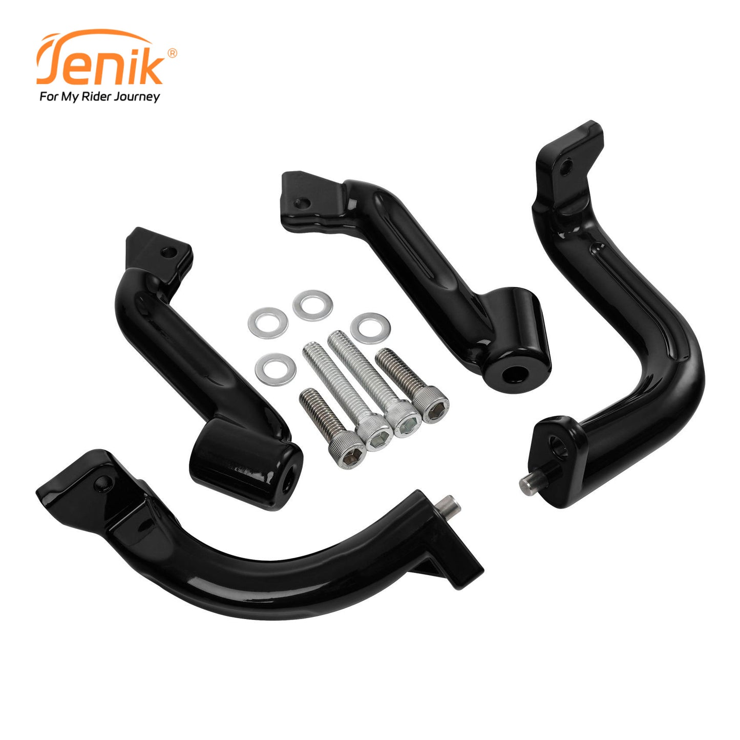 A: Suitable for Harley Avenue Road King Glide Front Foot Pedal Bracket Modified Motorcycle Driver Support Tripod