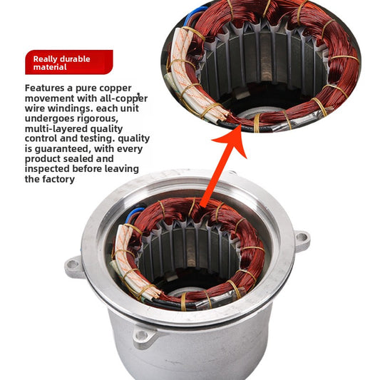 A door opener translation door motor
