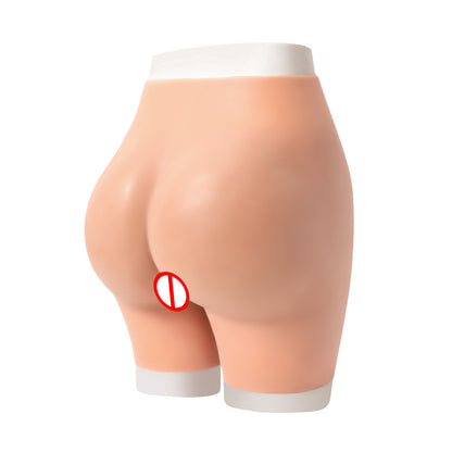 A open-file pure silicone fake butt fake yin pants, hip and hip artifact, fake girl drag pants
