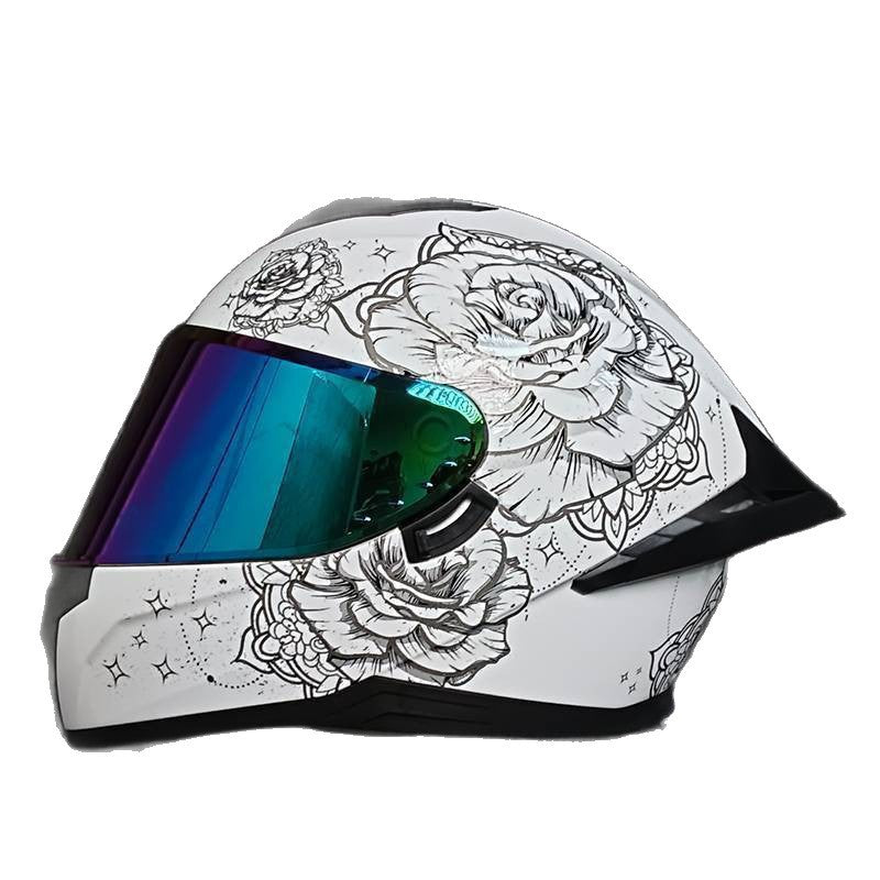 A locomotive helmet