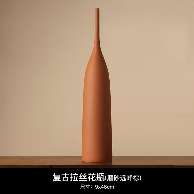 A ceramic vase ornament